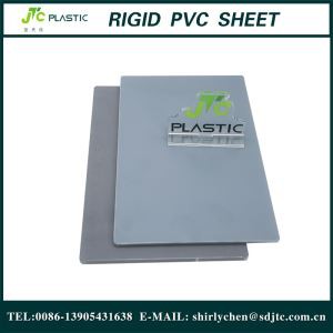 Cứng nhựa trong suốt màu xanh PVC Sheet bảng in