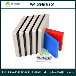 Trắng đen màu Hàn tờ Polypropylene PP